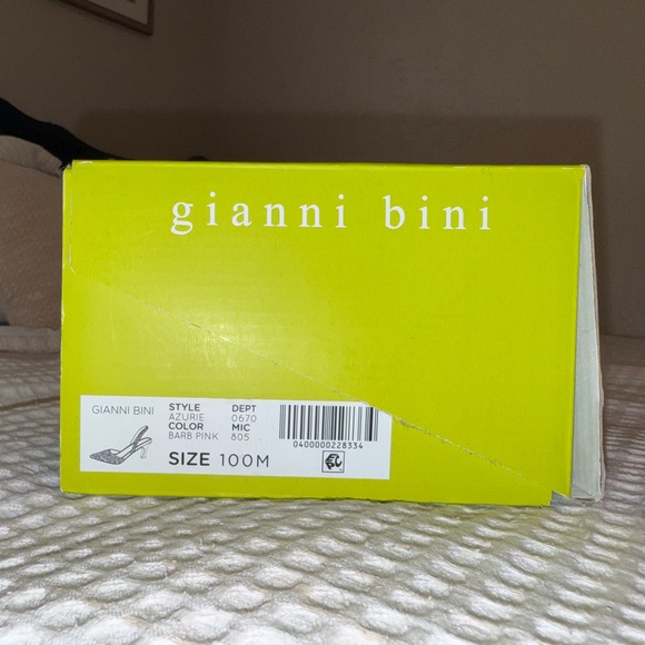 Gianni Bini Fuchsia Studded Heels - Picture 5 of 5